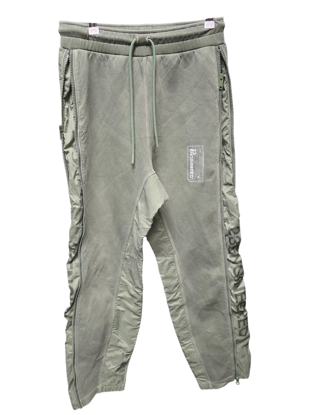 Air Jordan 23 Engineered Splicing Zipper Pants Joggers Athleisure Gym sz S